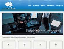 Tablet Screenshot of neurochlore.fr